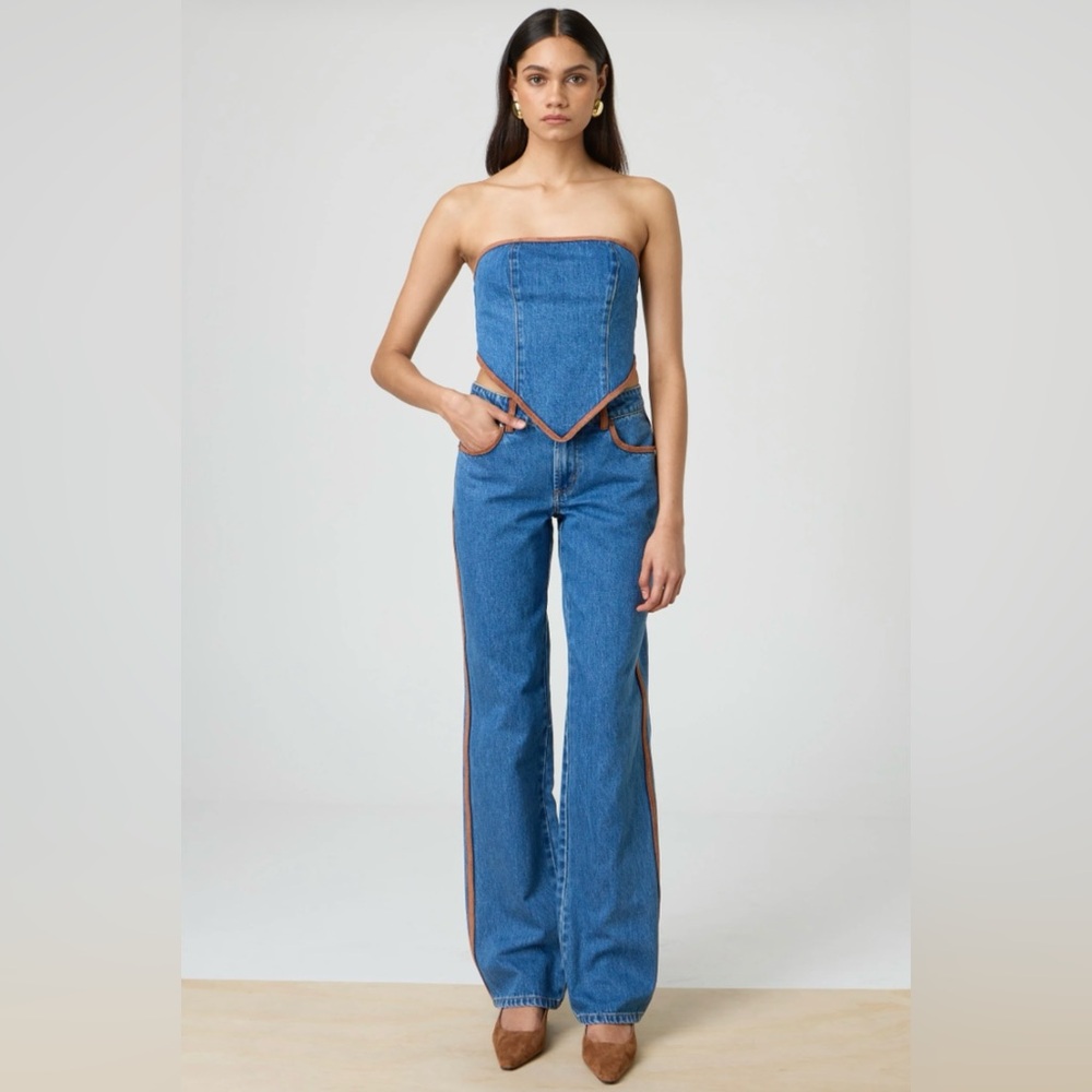 Glassons Low Rise Straight Puddle Jean